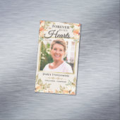 オリジナル写真メモリアルマグネット葬儀用ギフトセット マグネット名刺 (インサイチュ)