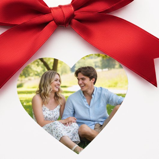 オリジナル写真ラブ ユニーク ハート型 モダン ハートシール