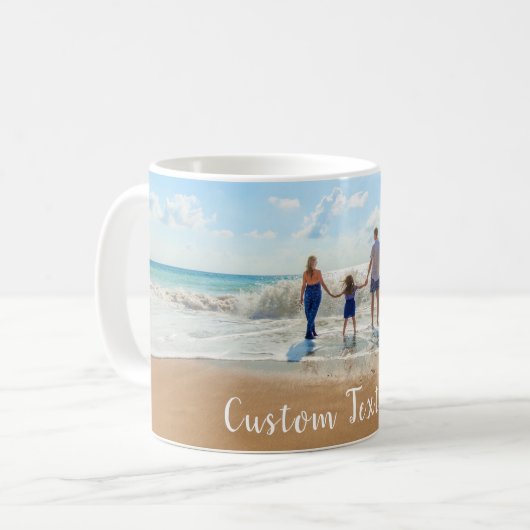 オリジナル写真入りコーヒーマグカップ 名入れ可能 コーヒーマグカップ (正面左)