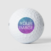 オリジナル写真入りゴルフボール ゴルフボール (正面)