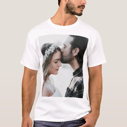 オリジナル写真入り両面プリント Tシャツ (正面)