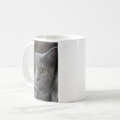 オリジナル写真入り コーヒー 猫 ペット マグカップ (正面左)