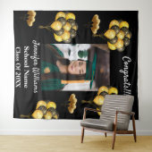 オリジナル写真名 学校年度 卒業パーティー タペストリー (インサイチュ(横))