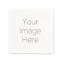 オリジナル写真紙ナプキン - 結婚式の個人的な記念品