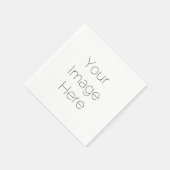 オリジナル写真紙ナプキン - 結婚式の個人的な記念品 スタンダードカクテルナプキン (角)