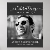 オリジナル写真追悼記念品  ポスター (正面)