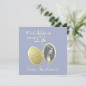 オリジナル写真:お別れ会 / (生) 前向き葬 招待状 (スタンド正面)