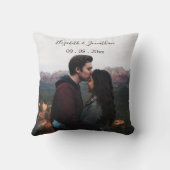 オリジナル写真 ウェディングイベント クッション (裏面)