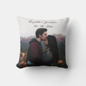 オリジナル写真 ウェディングイベント クッション (正面)