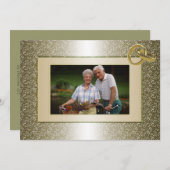 オリジナル写真 ウェディング アニバーサリー パーティー 招待状 (正面/裏面)