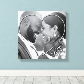 オリジナル写真 キャンバスプリント (インサイチュ (ウッドフロア))