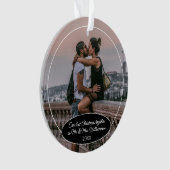 オリジナル写真 クリスマス クラシック 2025 オーナメント (正面)