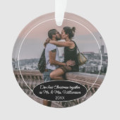 オリジナル写真 クリスマス クラシック 2025 オーナメント (正面)