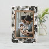 オリジナル写真 ゴールド フラワー マザーズデー シーズンカード (スタンド正面)