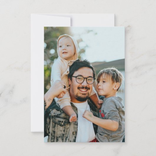 オリジナル写真 サンキューカード (正面)