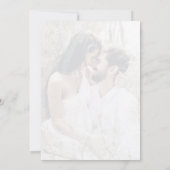 オリジナル写真 シンプル＆エレガント セリセ ウェディングII 招待状 (裏面)