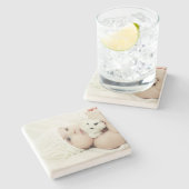 オリジナル写真 ストーンコースター (横)