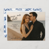 オリジナル写真 セーブ・ザ・デート ポストカード (正面/裏面)