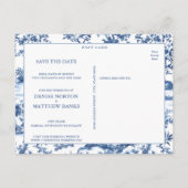 オリジナル写真 セーブ・ザ・デート ポストカード (裏面)