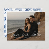 オリジナル写真 セーブ・ザ・デート ポストカード (正面/裏面)