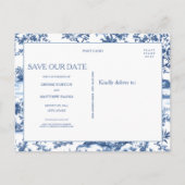 オリジナル写真 セーブ・ザ・デート ポストカード (裏面)