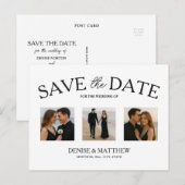 オリジナル写真 セーブ・ザ・デート ポストカード (正面/裏面)