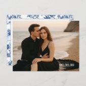 オリジナル写真 セーブ・ザ・デート ポストカード (正面/裏面)