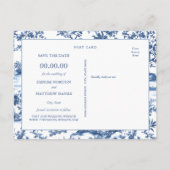 オリジナル写真 セーブ・ザ・デート ポストカード (裏面)