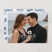 オリジナル写真 セーブ・ザ・デート ポストカード (正面/裏面)