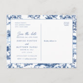 オリジナル写真 セーブ・ザ・デート ポストカード (裏面)