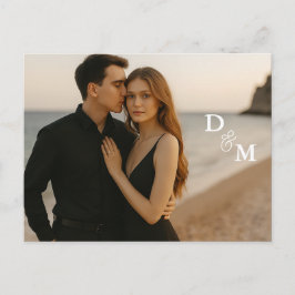 オリジナル写真 セーブ・ザ・デート ポストカード