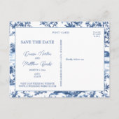 オリジナル写真 セーブ・ザ・デート ポストカード (裏面)