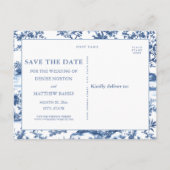 オリジナル写真 セーブ・ザ・デート ポストカード (裏面)