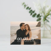 オリジナル写真 セーブ・ザ・デート ポストカード (スタンド正面)