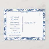 オリジナル写真 セーブ・ザ・デート ポストカード (裏面)