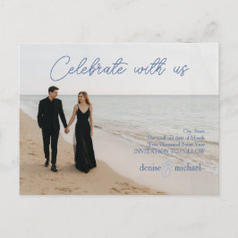 オリジナル写真 セーブ・ザ・デート ポストカード