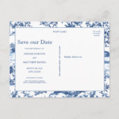オリジナル写真 セーブ・ザ・デート ポストカード (裏面)
