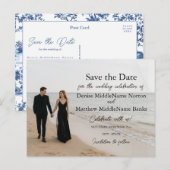 オリジナル写真 セーブ・ザ・デート ポストカード (正面/裏面)