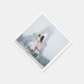 オリジナル写真 タイポグラフィー ナプキン スタンダードカクテルナプキン (角)