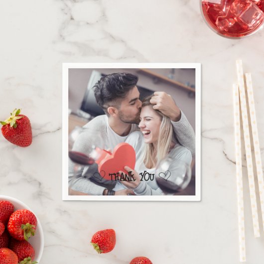 オリジナル写真 タイポグラフィー ナプキン スタンダードカクテルナプキン (インサイチュ)