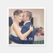 オリジナル写真 タイポグラフィー ナプキン スタンダードカクテルナプキン (正面)