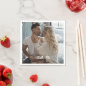 オリジナル写真 タイポグラフィー ナプキン スタンダードカクテルナプキン (インサイチュ)