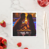 オリジナル写真 タイポグラフィー ナプキン スタンダードカクテルナプキン (インサイチュ)