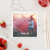 オリジナル写真 タイポグラフィー ナプキン スタンダードカクテルナプキン (インサイチュ)