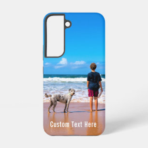 オリジナル写真・テキスト パーソナライズデザイン SAMSUNG GALAXY S22ケース