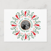 オリジナル写真 フェリズ・ナビダッド ホリデー ポストカード (正面)