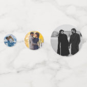 オリジナル写真 ブライダルシャワー コンフェッティ 装飾 (裏面)