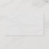 オリジナル写真 ブライダルシャワー レシピをシェア エンクロージャーカード (裏面)