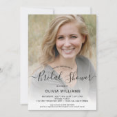 オリジナル写真 ブライダルシャワー 招待状 (正面)