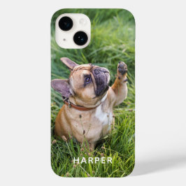オリジナル写真 ペット 犬 名前入り Case-Mate iPhone 14ケース